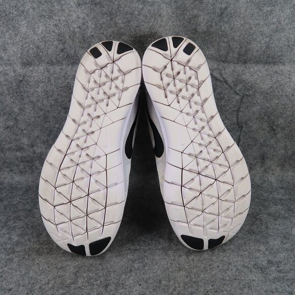 Nike Shoes Womens 8 Athletic Sneakers Free RN Trainer Running Active Casual Grey - Picture 9 of 12